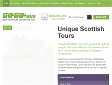 Tablet Screenshot of go-goscotland.com